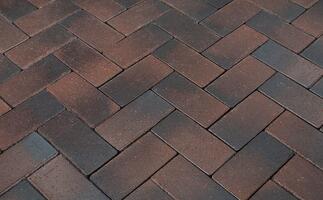  Тротуарная клинкерная брусчатка Penter Emsland, 200x100x52 мм: внешний вид
