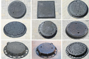 Люки чугунные: внешний вид