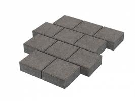  Тротуарная плитка Stellard Квадрат 200х200х60 мм Серый: внешний вид